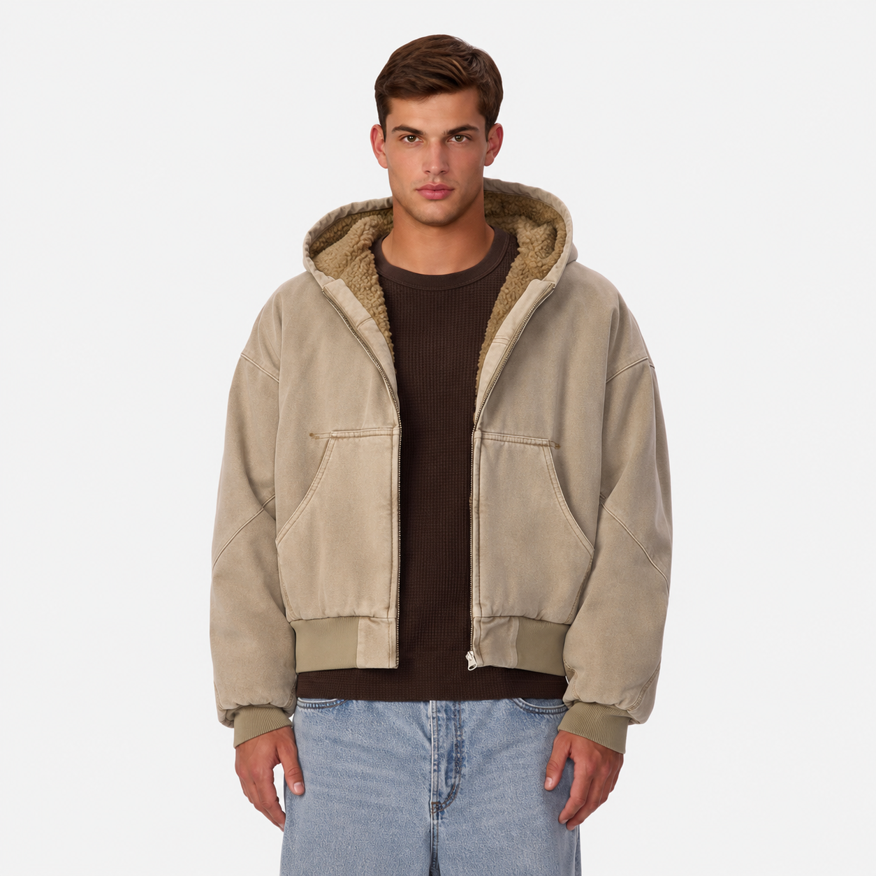 Milwaukee Twill Jacket| Stone