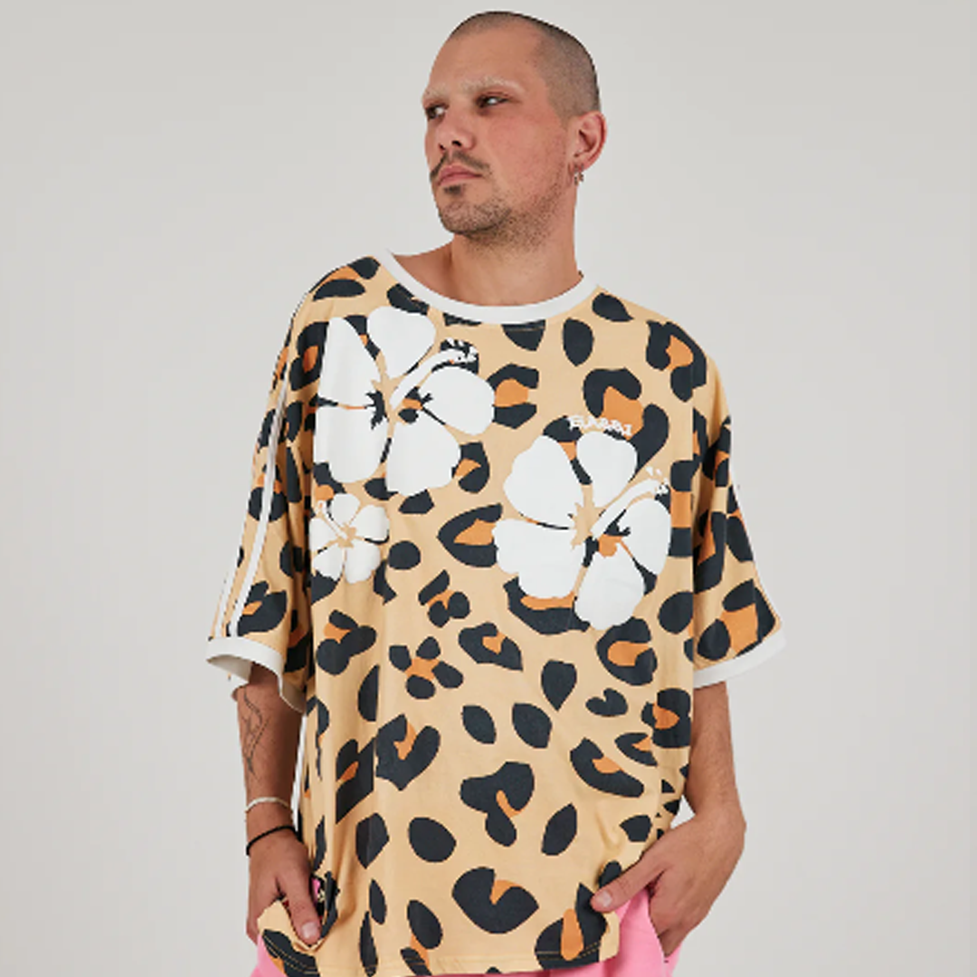 Hibiscus Tee | Leopard