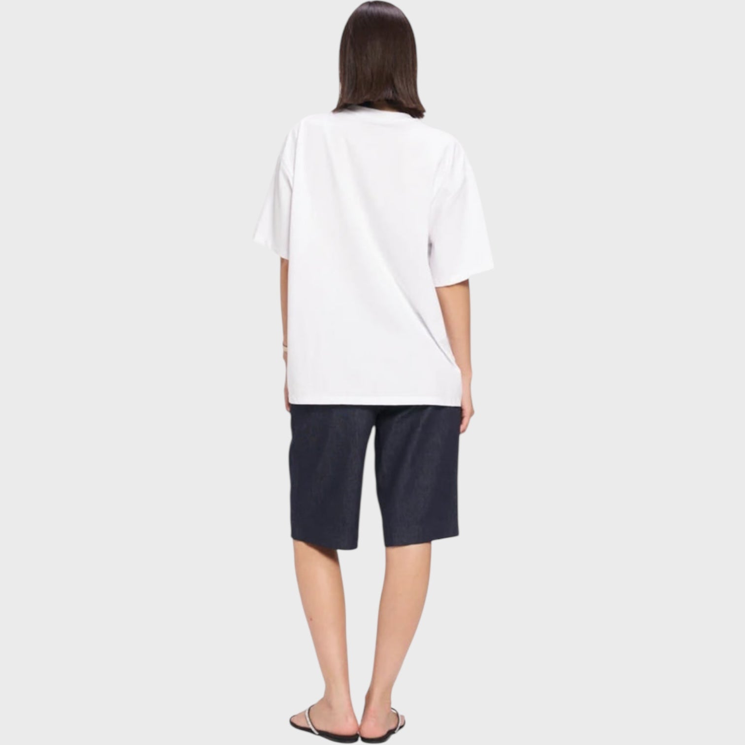 Moto Oversize T-Shirt | White
