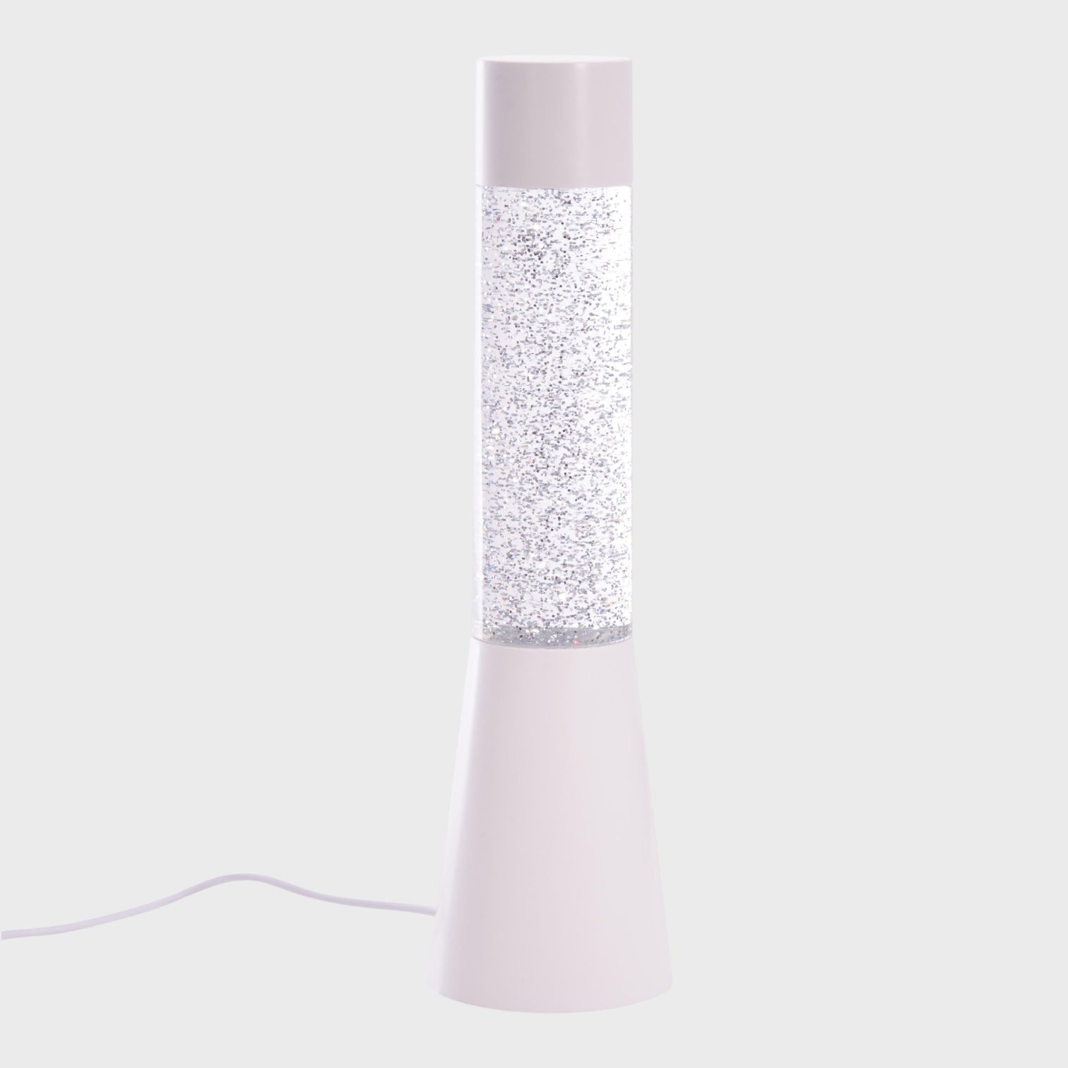 Glitter Lamp | White