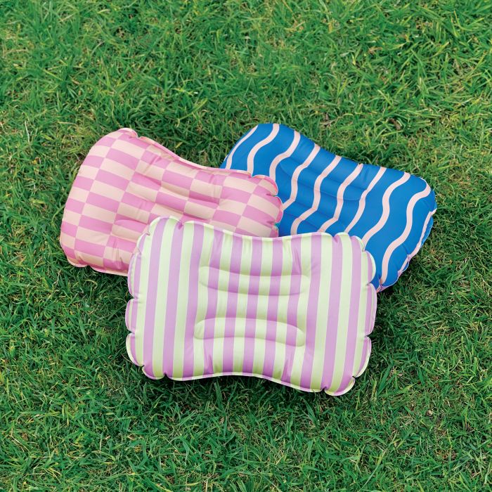 INFLATABLE BEACH PILLOW | BLUE