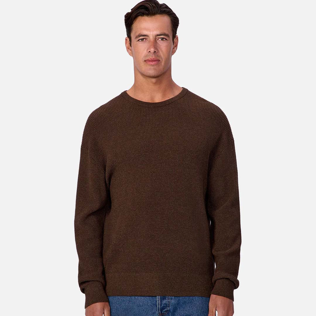 The Philly Waffle Knit | Hazlenut