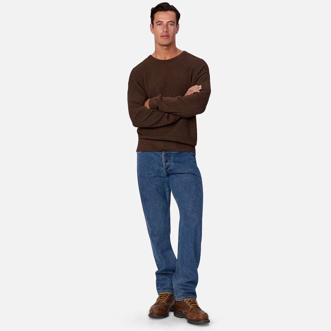 The Philly Waffle Knit | Hazlenut