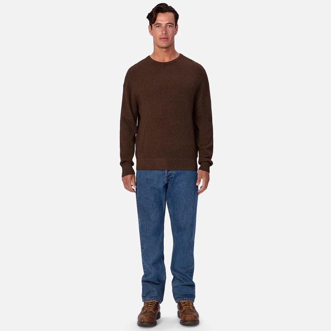 The Philly Waffle Knit | Hazlenut