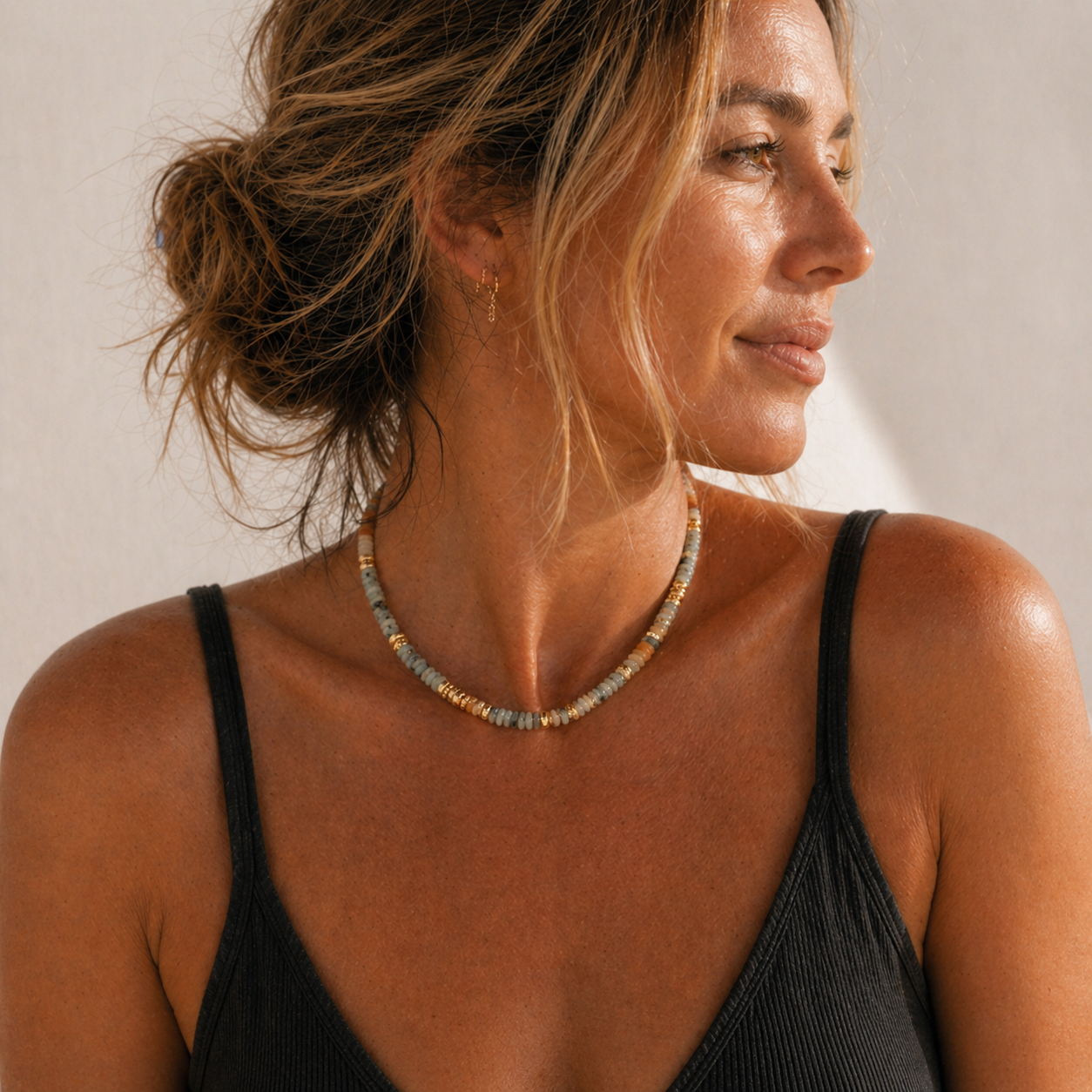 Amber Tide Necklace | Dusk