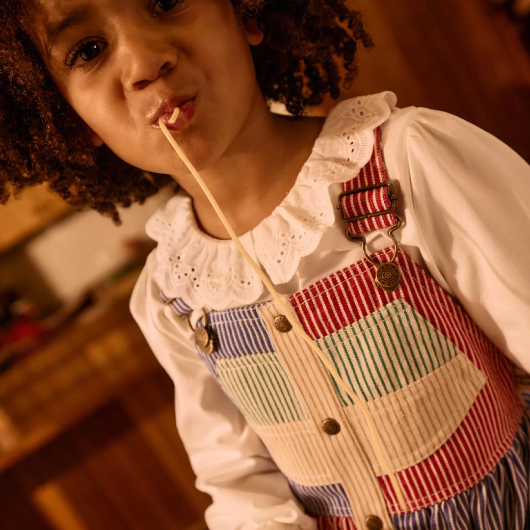 Laura Puff Sleeve Collar Top