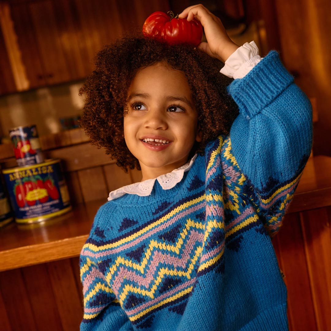 Laura Puff Sleeve Collar Top