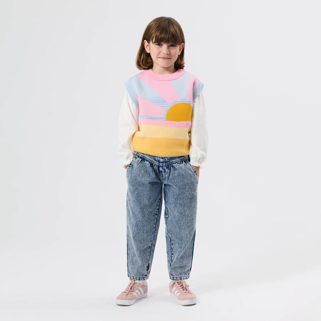 Laura Puff Sleeve Collar Top