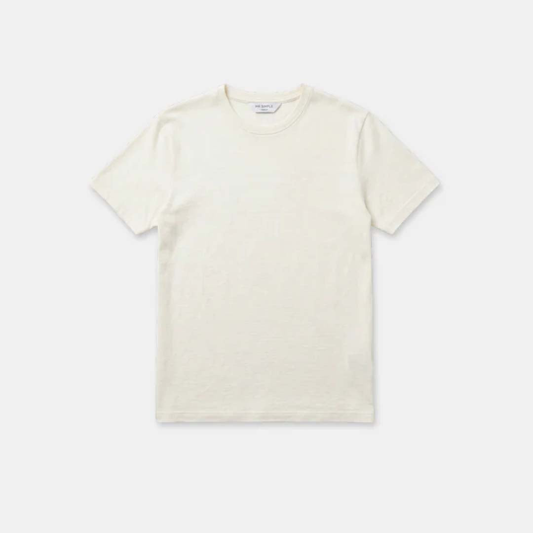 Cashmere Reginald Tee | Natural