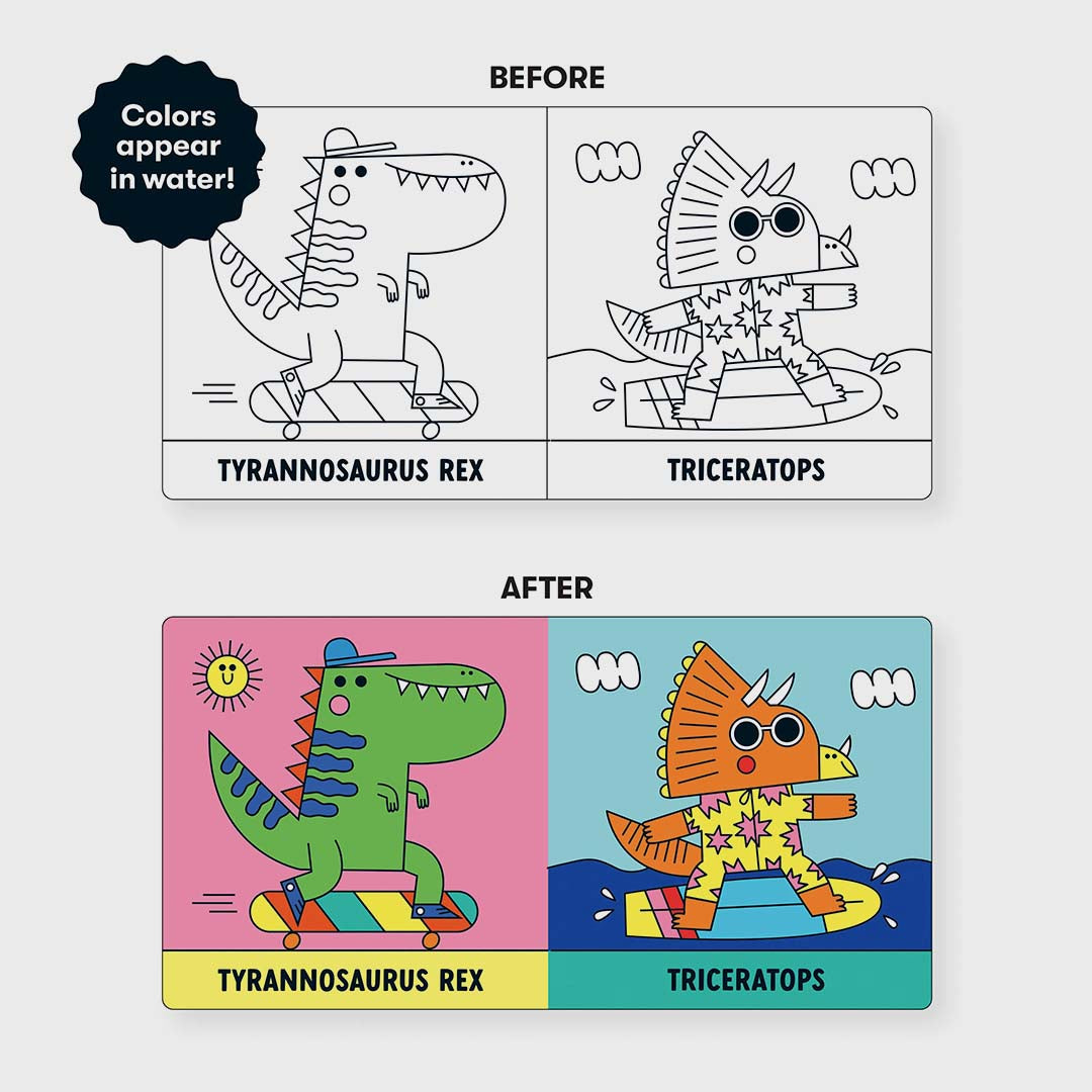 Bath Book | Rub-A-Dub Dinos