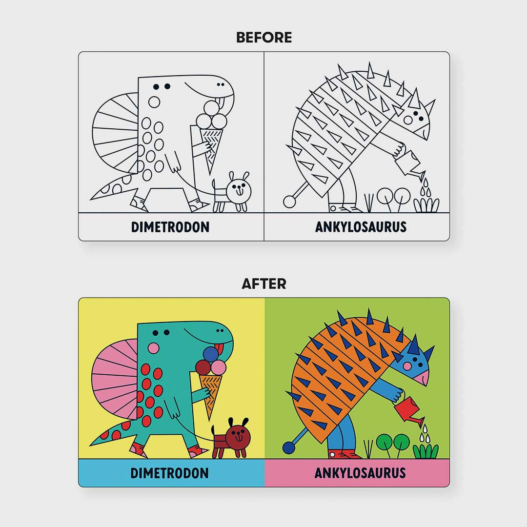 Bath Book | Rub-A-Dub Dinos
