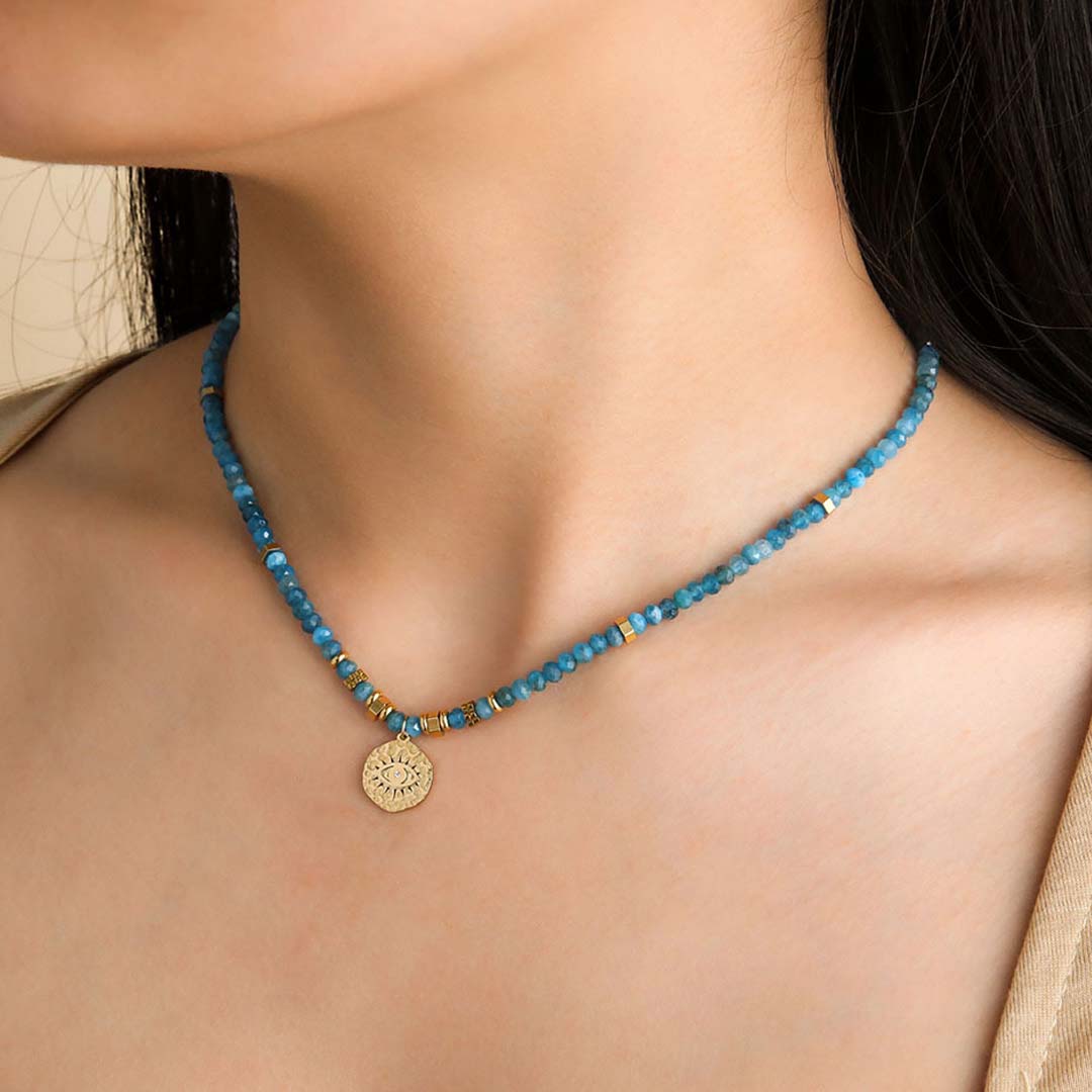 Azure Eye Necklace