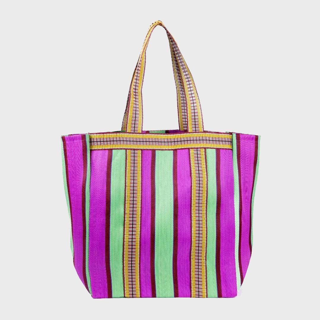 CANNES BEACH BAG | PURPLE RASPBERRY