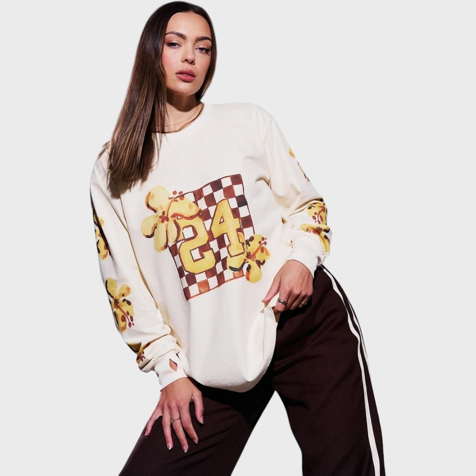 Island Sports Club Long Sleeve Top | Soft Butter