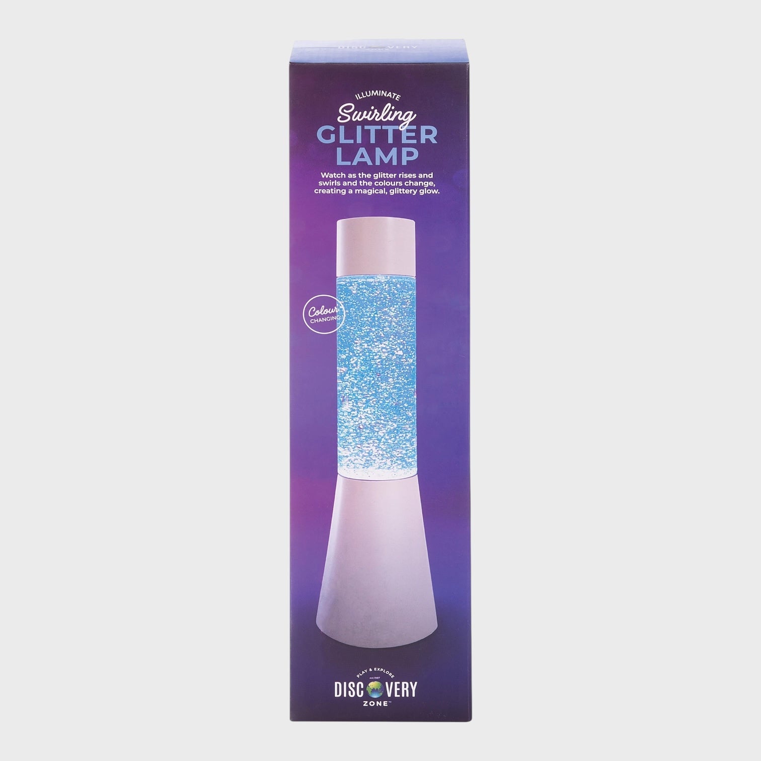 Glitter Lamp | White