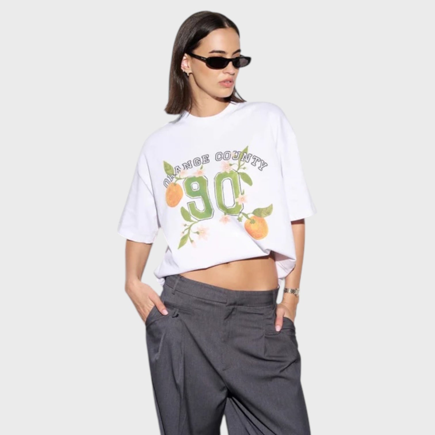 Orange County T-Shirt | White