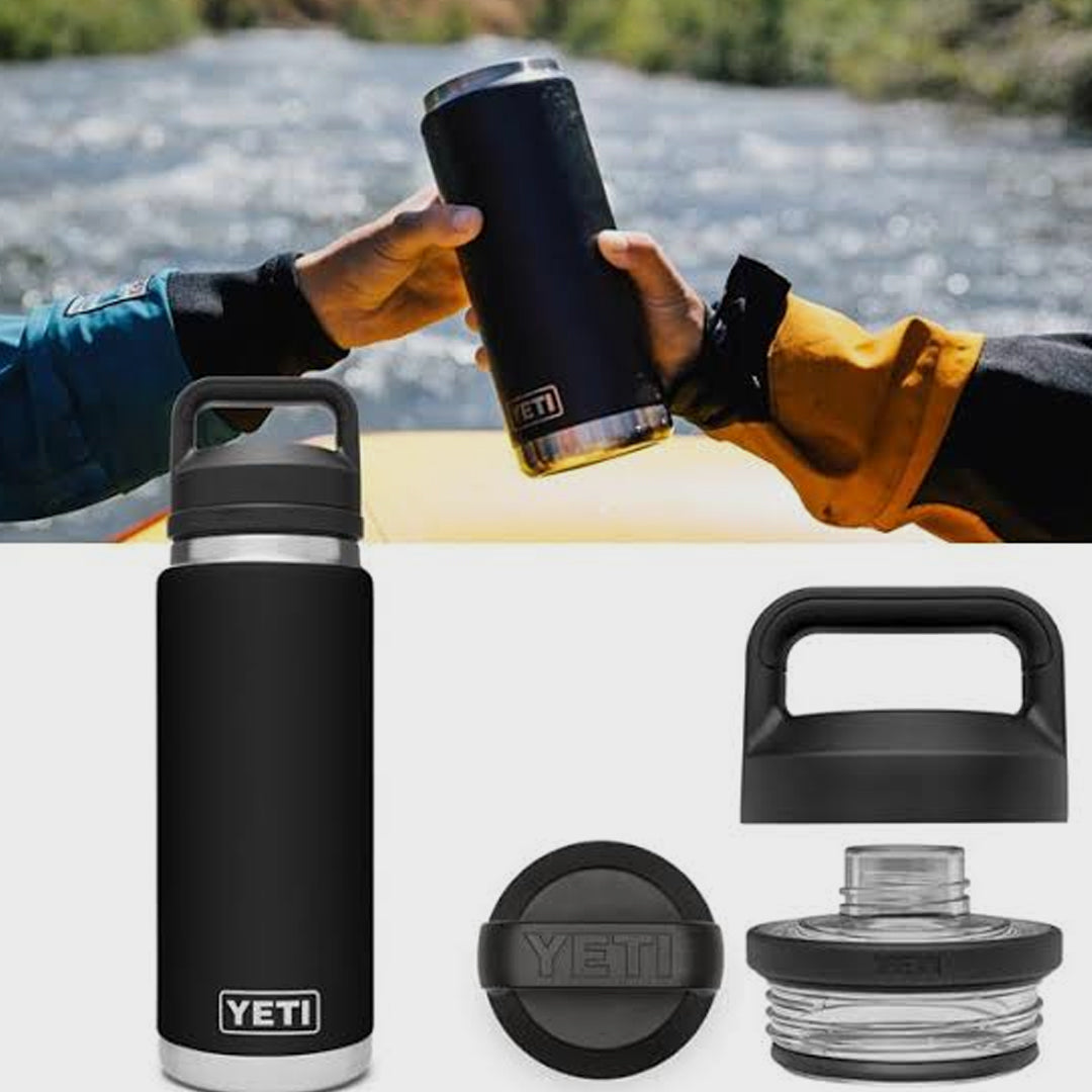 Rambler 26oz (760ml) Bottle with Chug Cap | Black