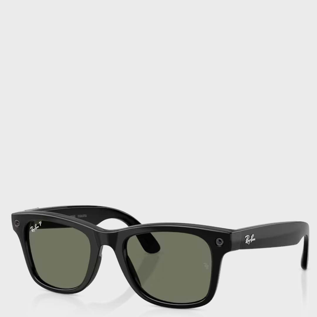 Ray-Ban Meta Wayfarer (Gen 3) | Shiny Black Polarised 53 mm