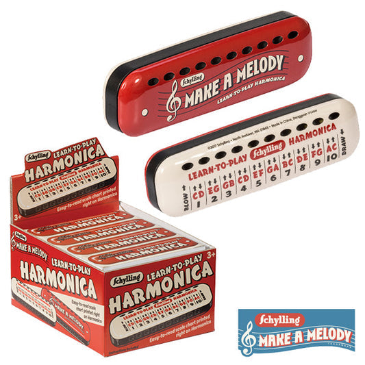Learn To Play Harmonica by Schylling