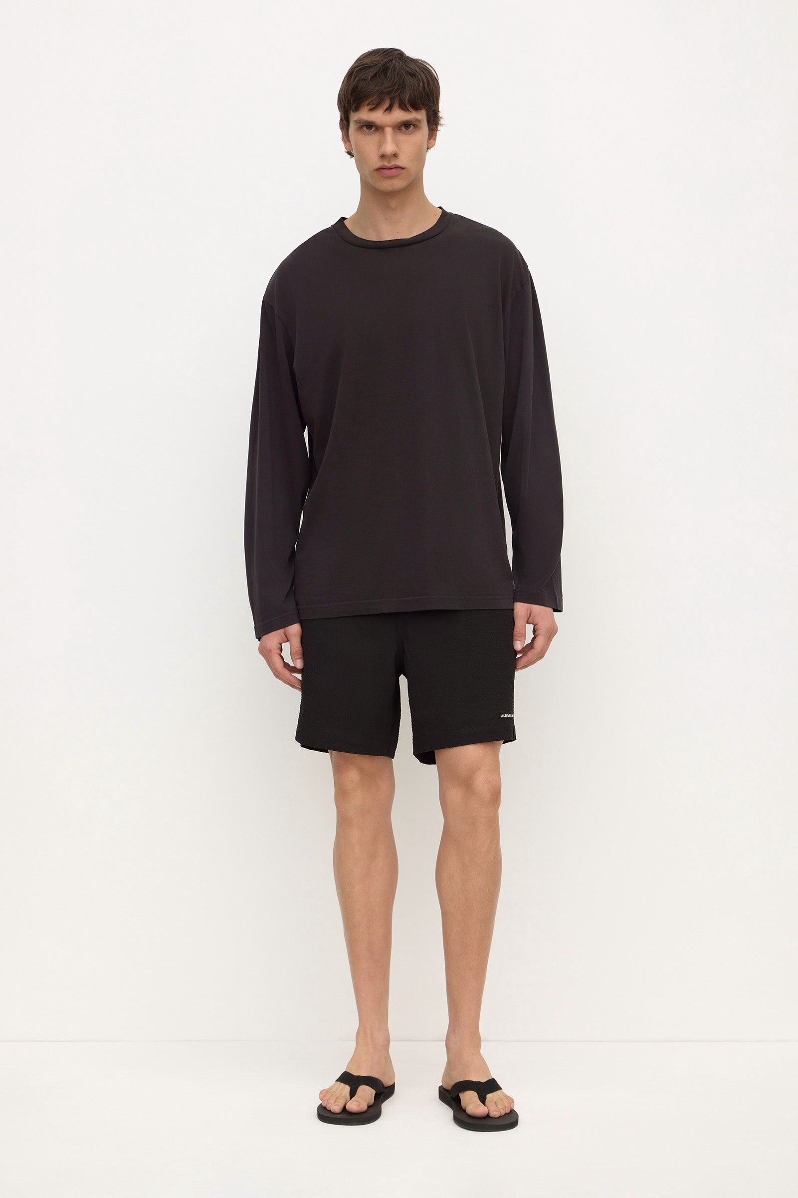 Assembly Label Seth Swim Short in Black