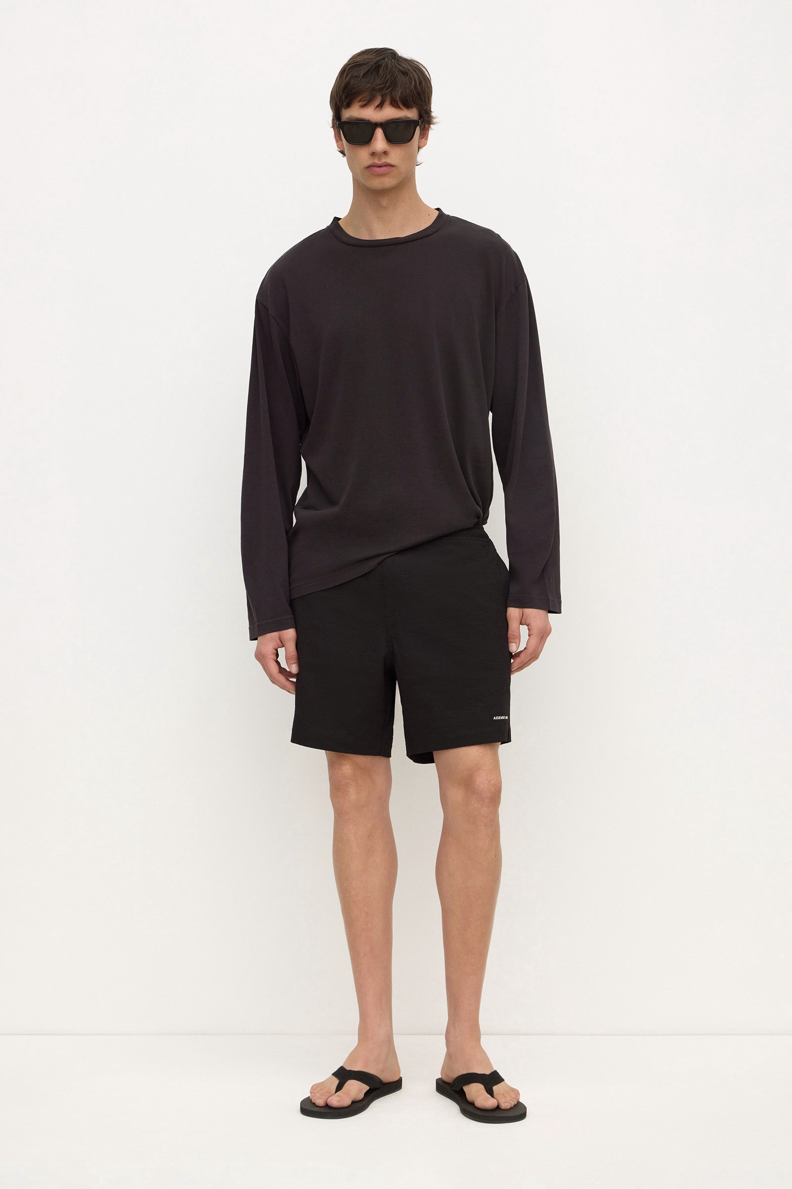 Assembly Label Seth Swim Short in Black