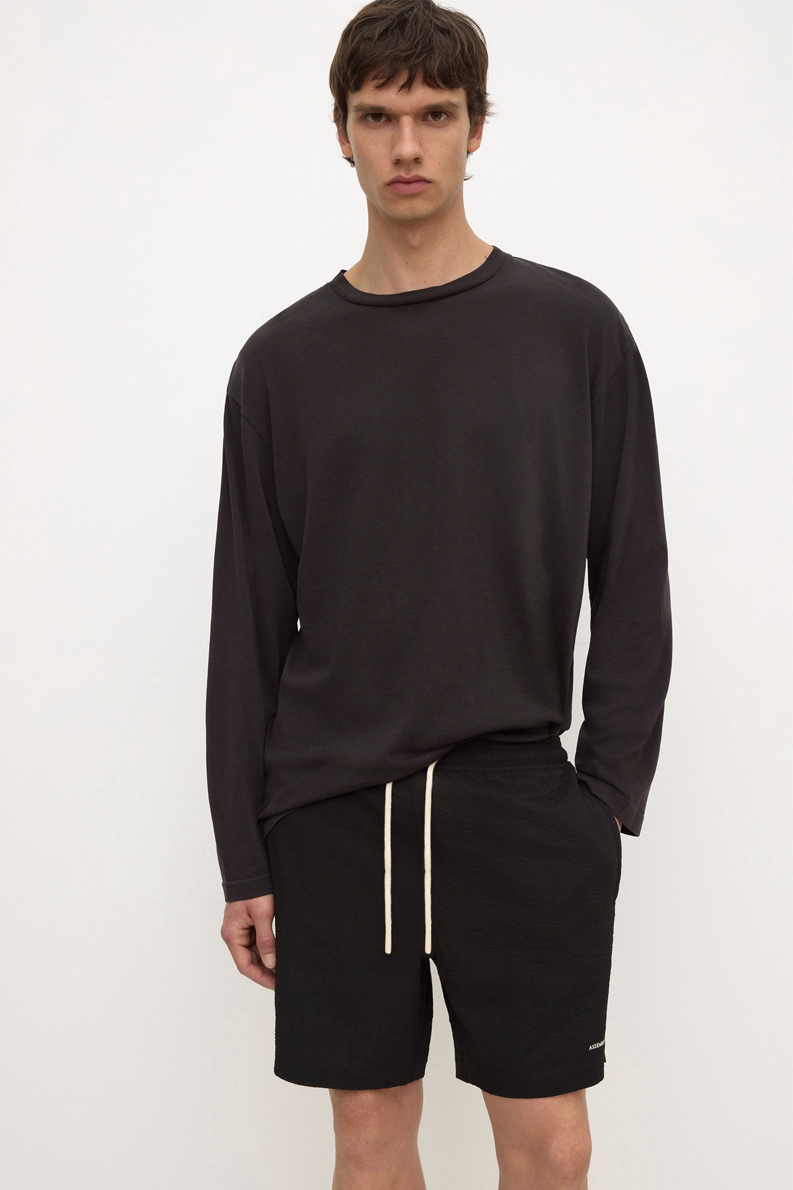 Assembly Label Seth Swim Short in Black