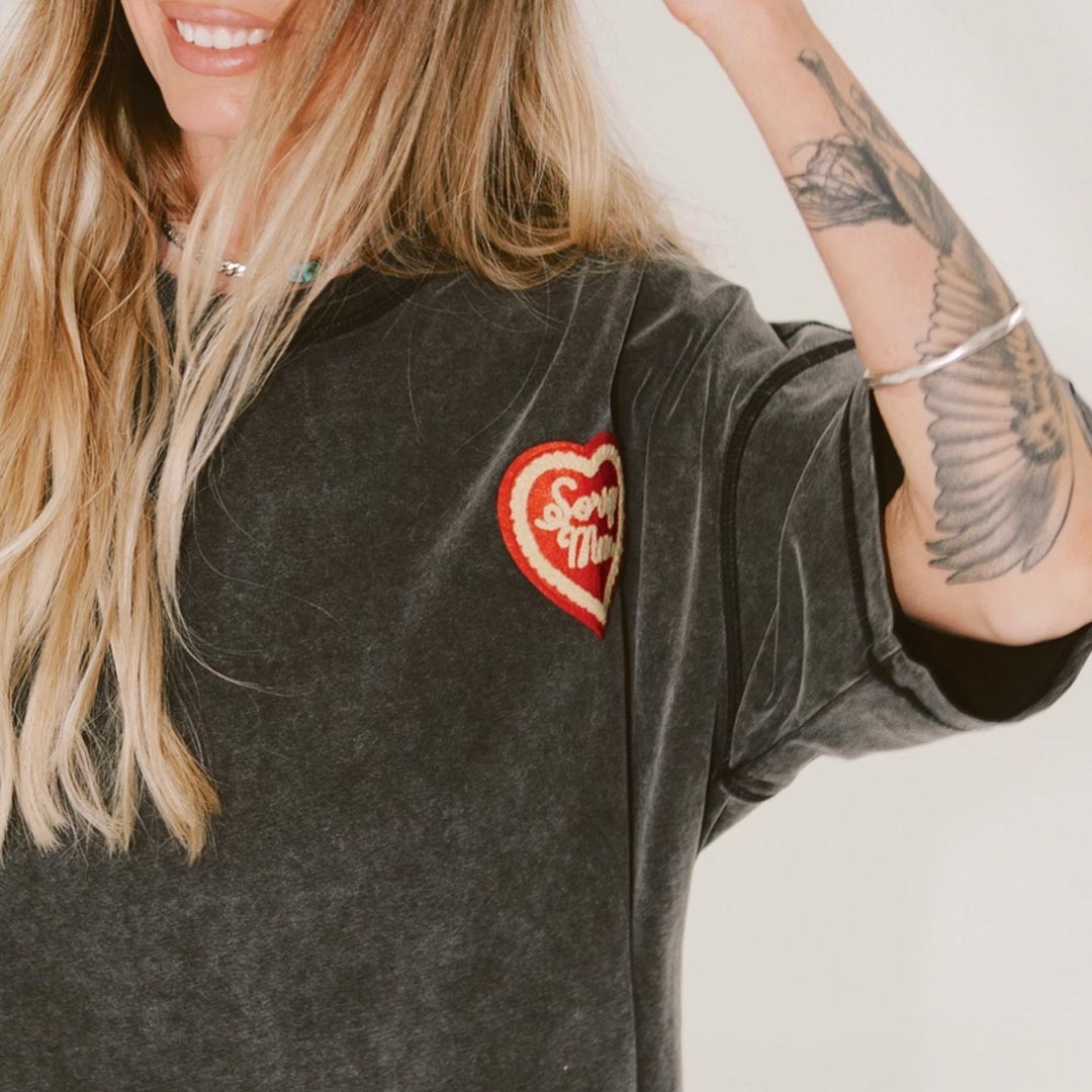 Sorry Mom Tee | Black