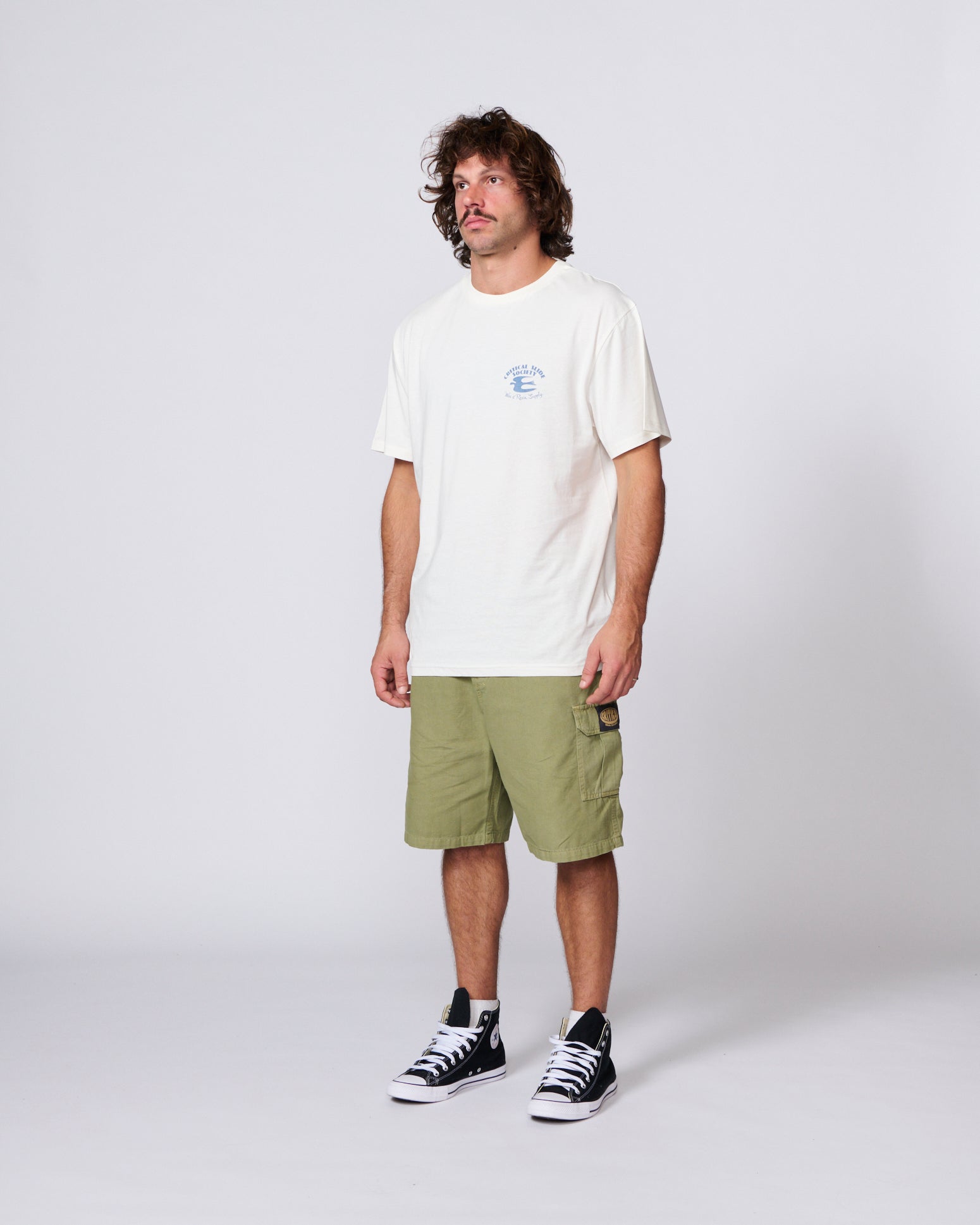 TCSS Little Wing Tee in Vintage White