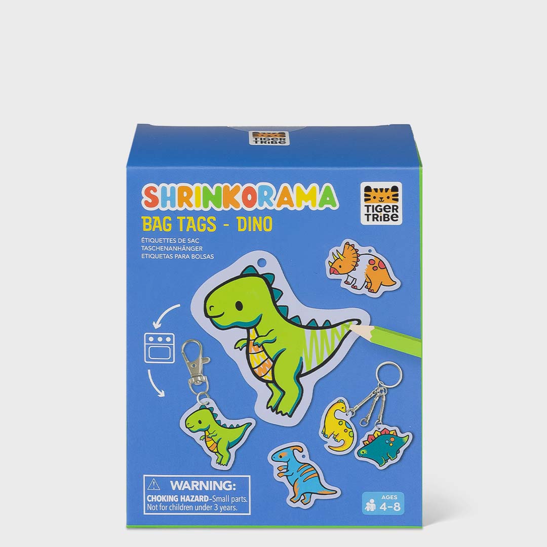 Shrinkorama Bag Tags | Dino