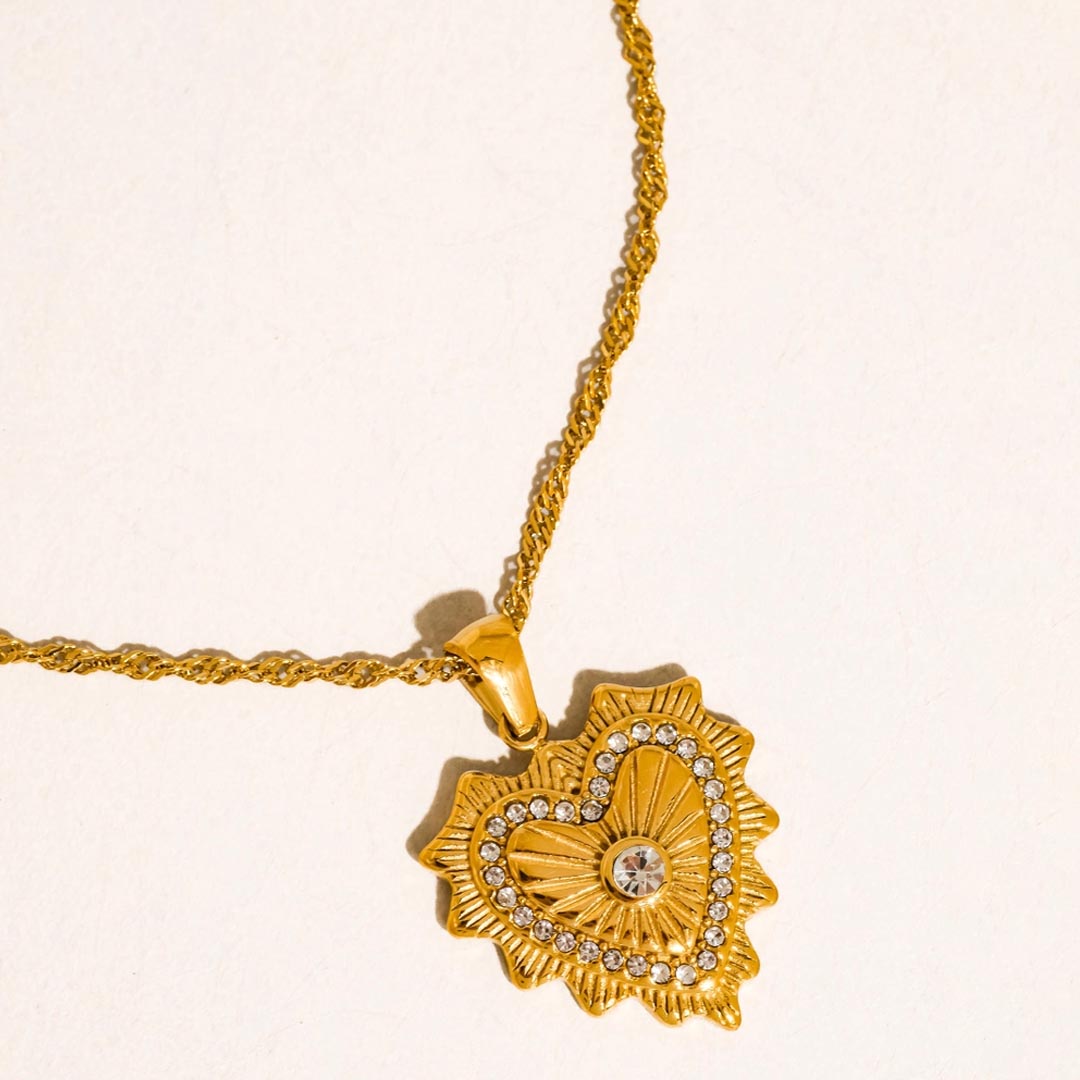 Valea Pendant Necklace | 18K Gold