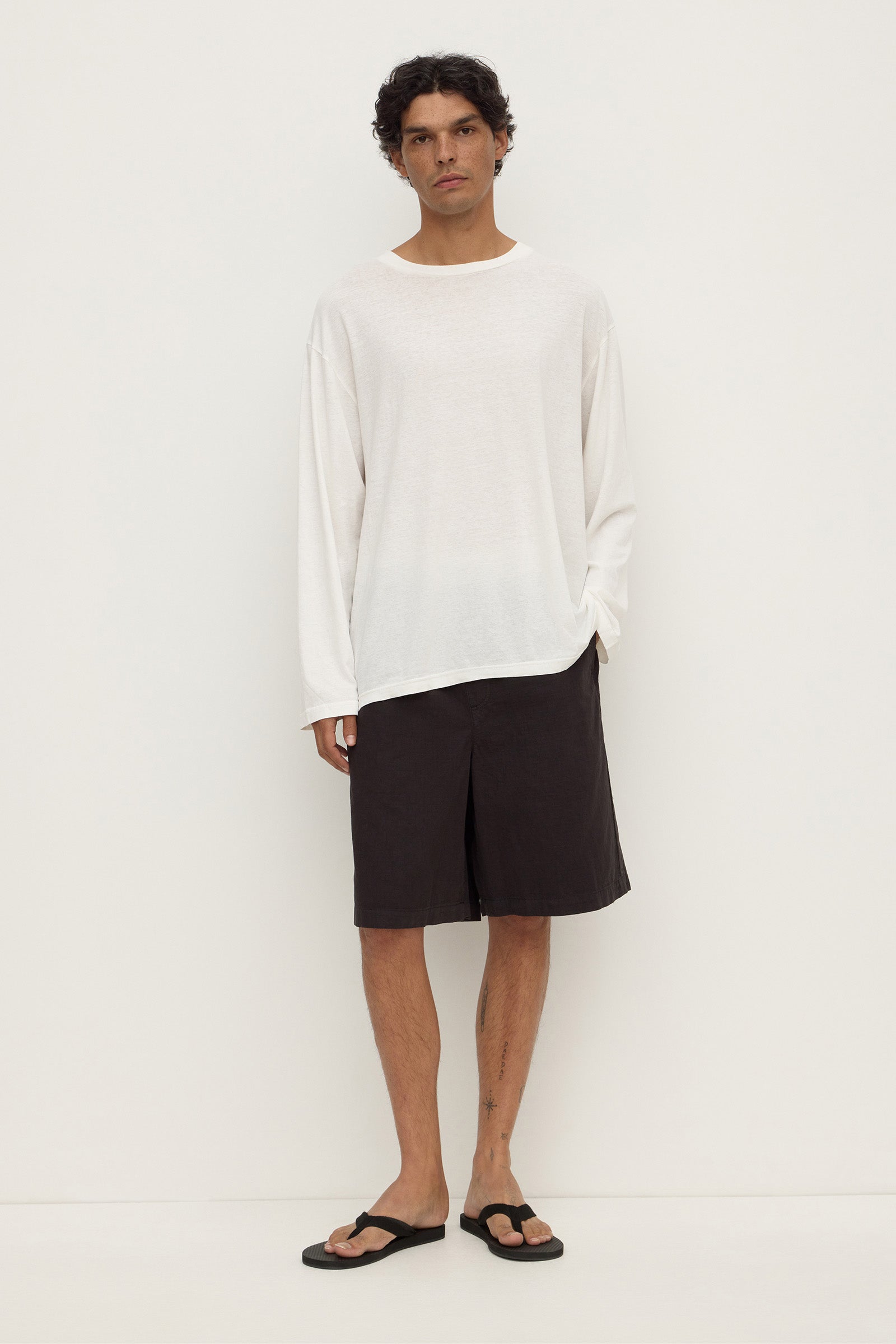 Assembly Label Wallace Ripstop Short in Washed Black