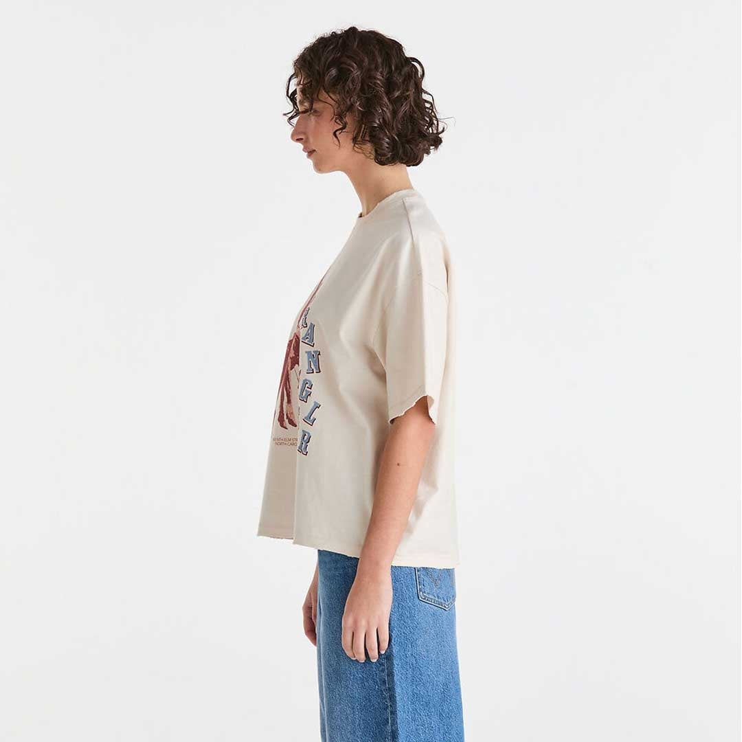 Bucking Boxed Tee | Ecru