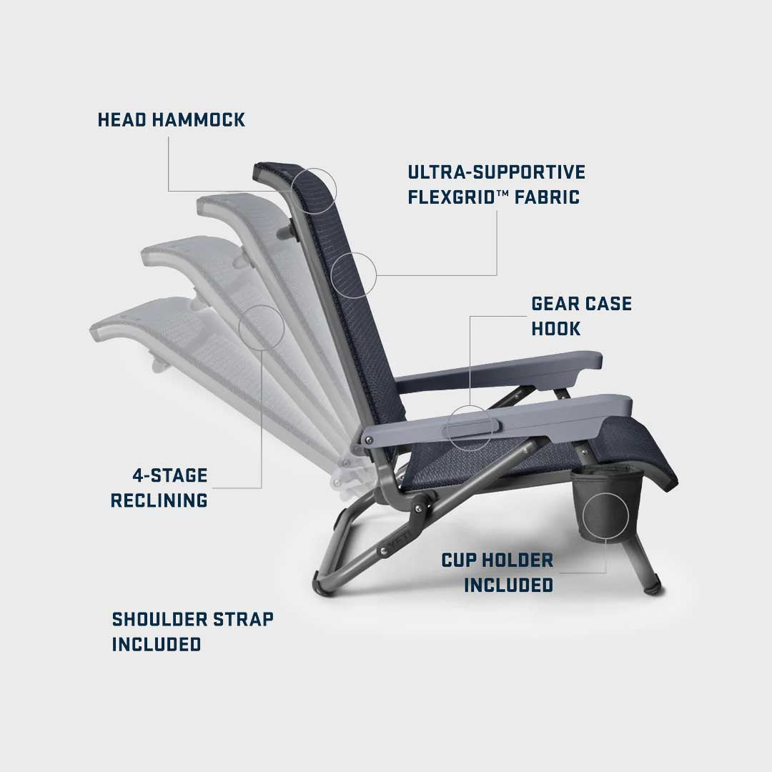 Hondo Beach Chair | Navy