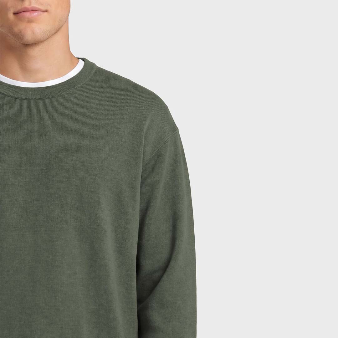 Sampson Knit Crew | Ivy Green
