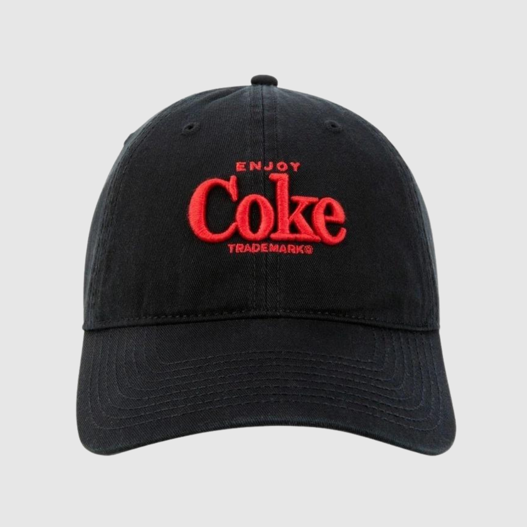 COKE BALLPARK CAP | BLACK