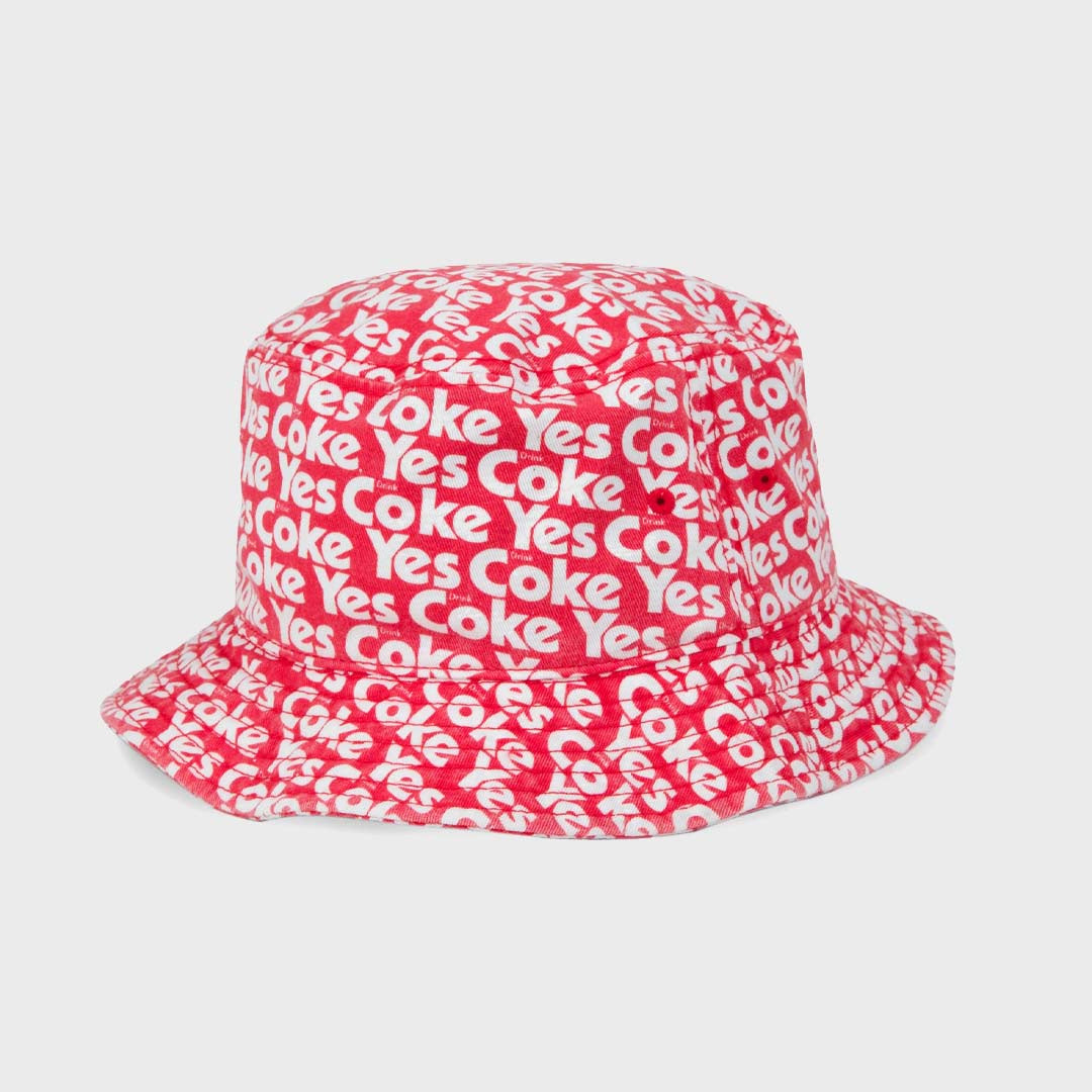 COKE YES BUCKET HAT | RED WHITE