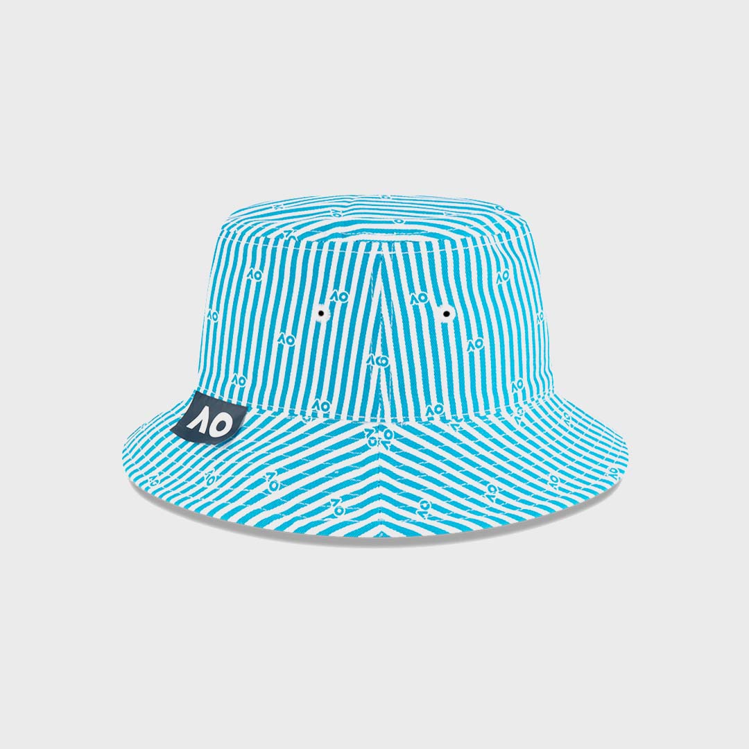 AO25 REVERSIBLE BUCKET | COTTON TERRY WHITE