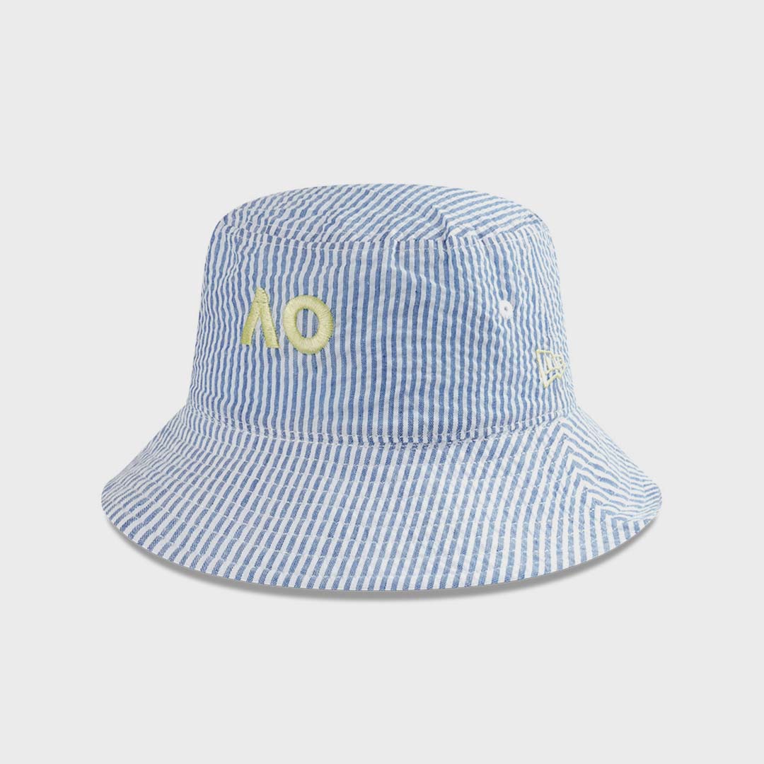 AO25 REVERSIBLE BUCKET | COTTON TERRY BLUE