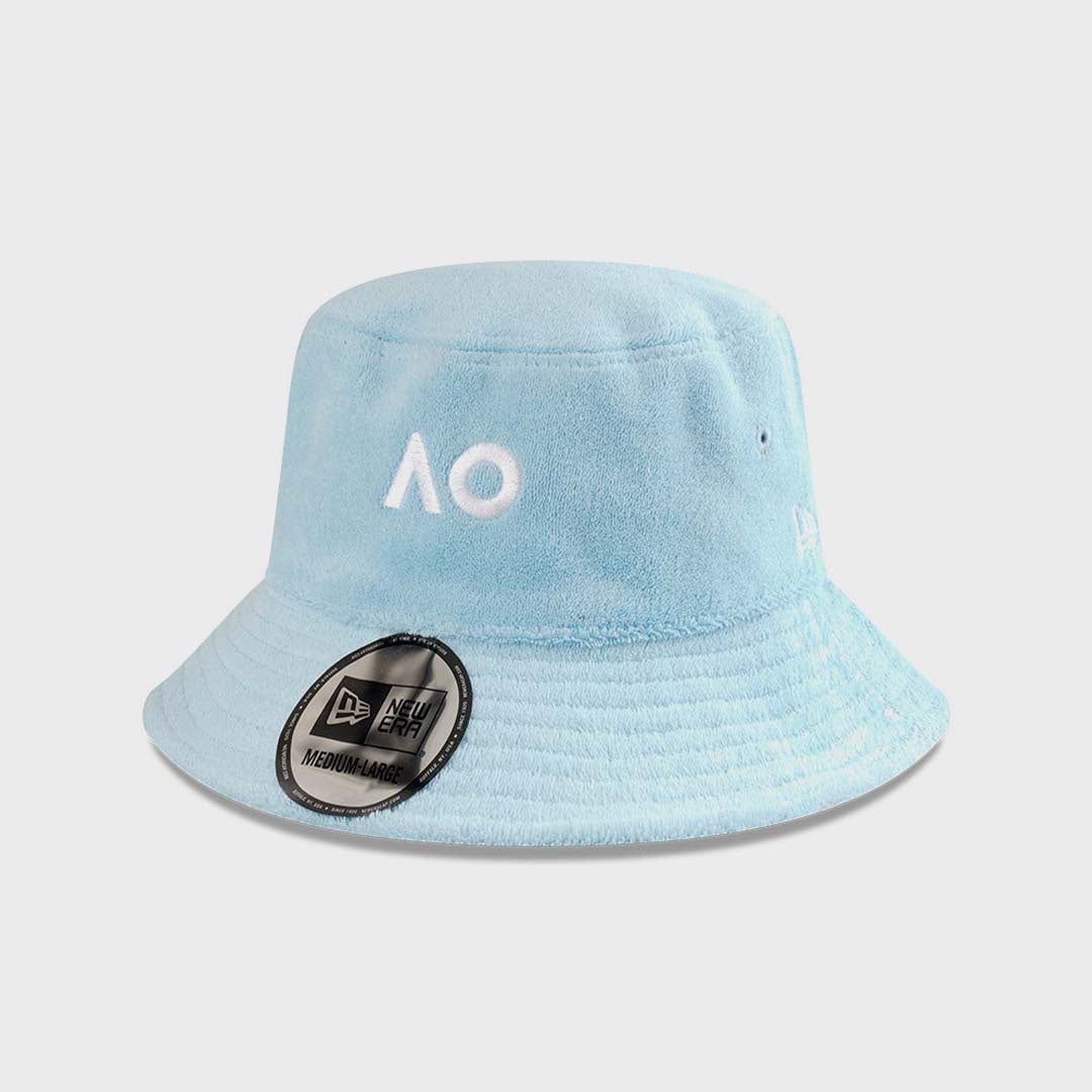 AO25 REVERSIBLE BUCKET | COTTON TERRY BLUE