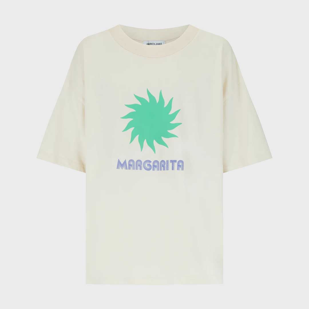 Margarita Oversized Tee | Natural