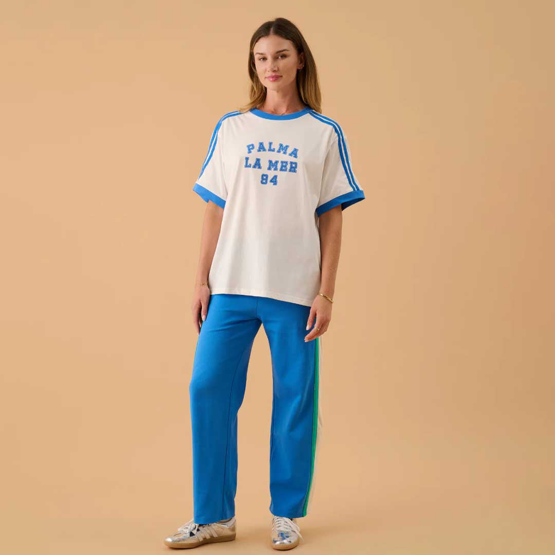 Palma Oversized Tee | Snow