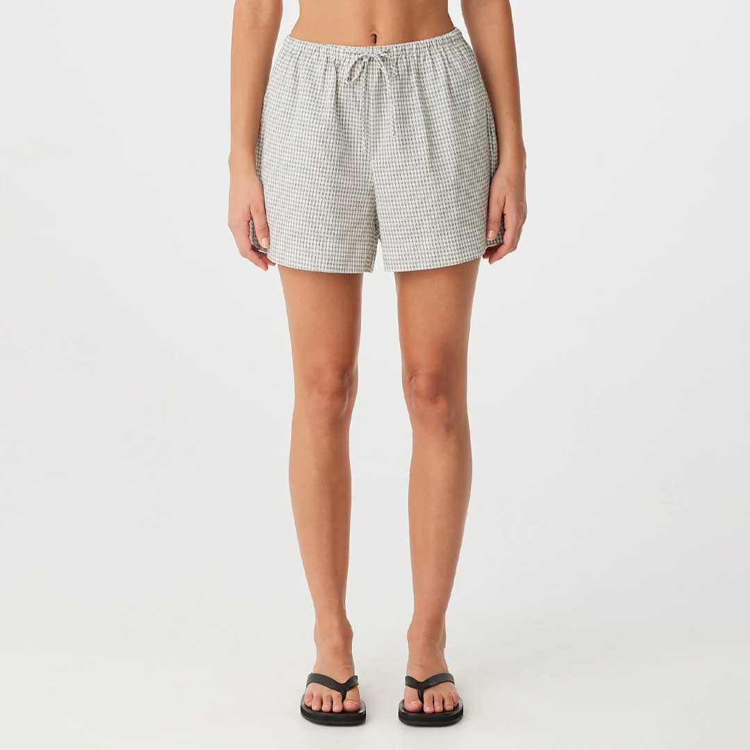 Chloe Short | Black Check
