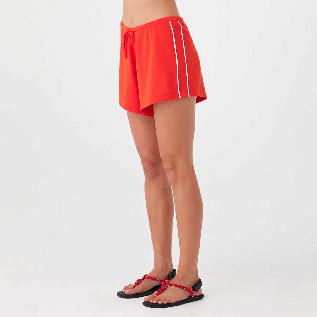 Pippa Drawstring Short | Hibiscus