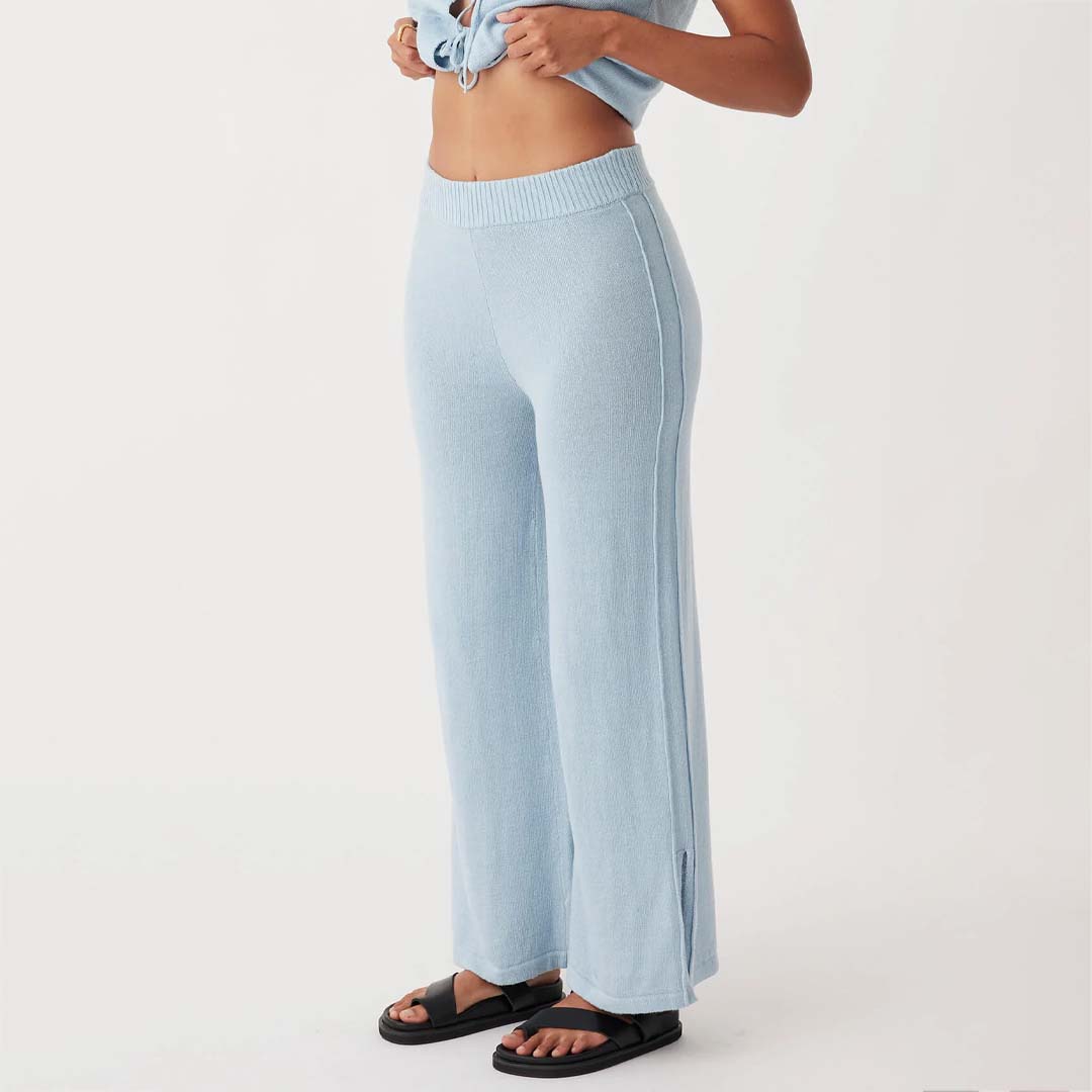 POPPY LINEN PANT | SKY