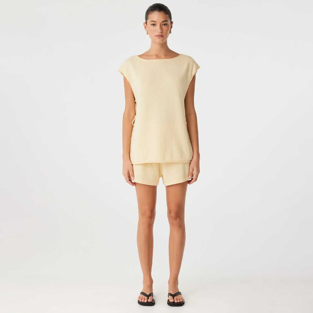 Poppy Tie Side Top | Butter