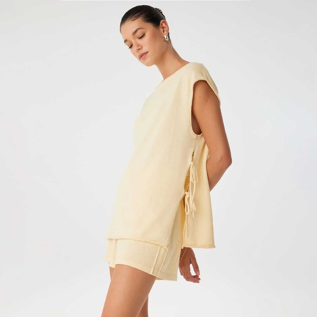 Poppy Tie Side Top | Butter