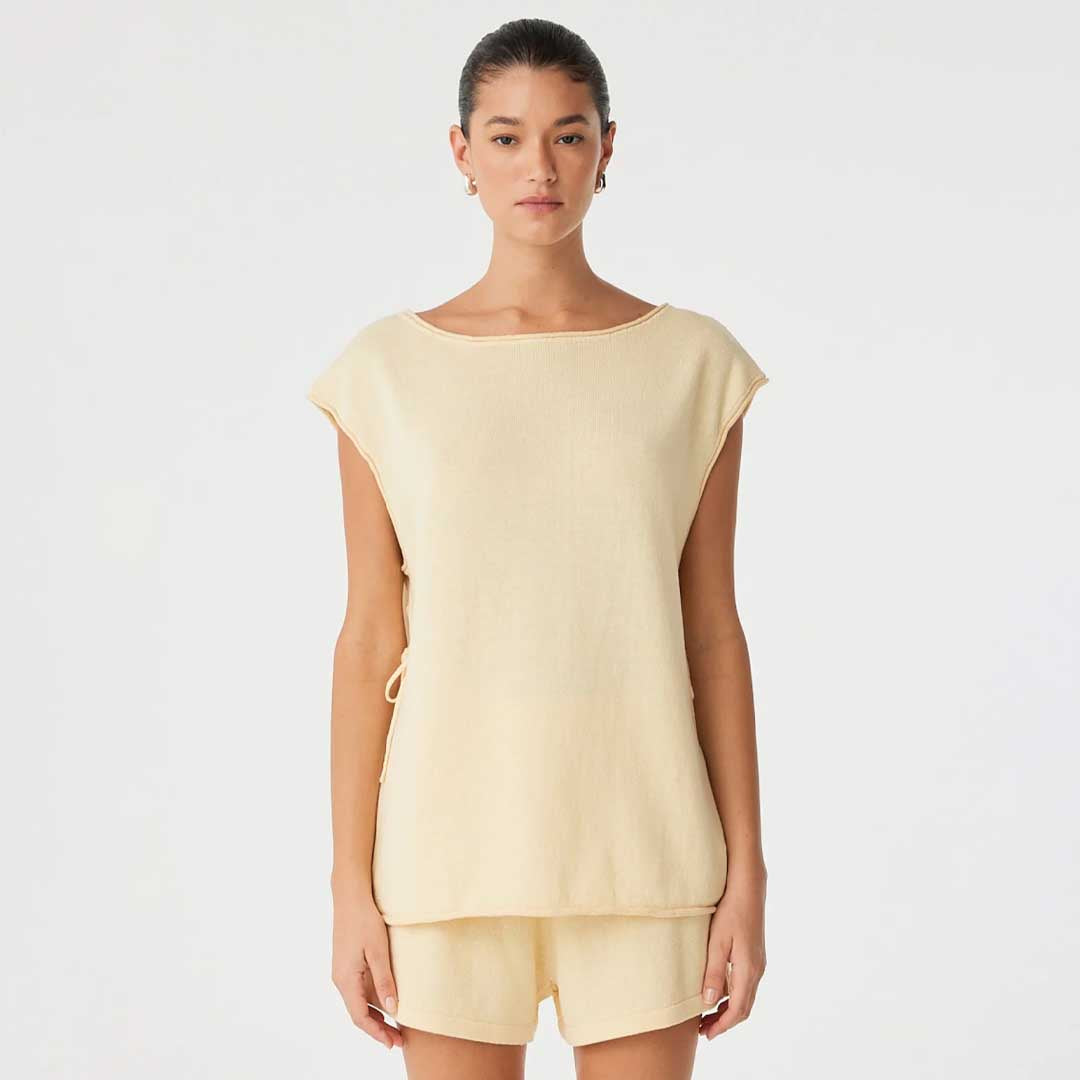 Poppy Tie Side Top | Butter