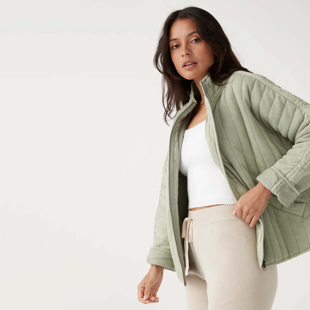 TESSA JACKET | SAGE