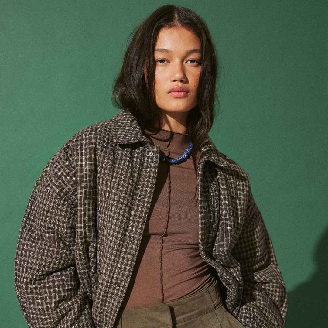 Matteo Jacket | Espresso Check