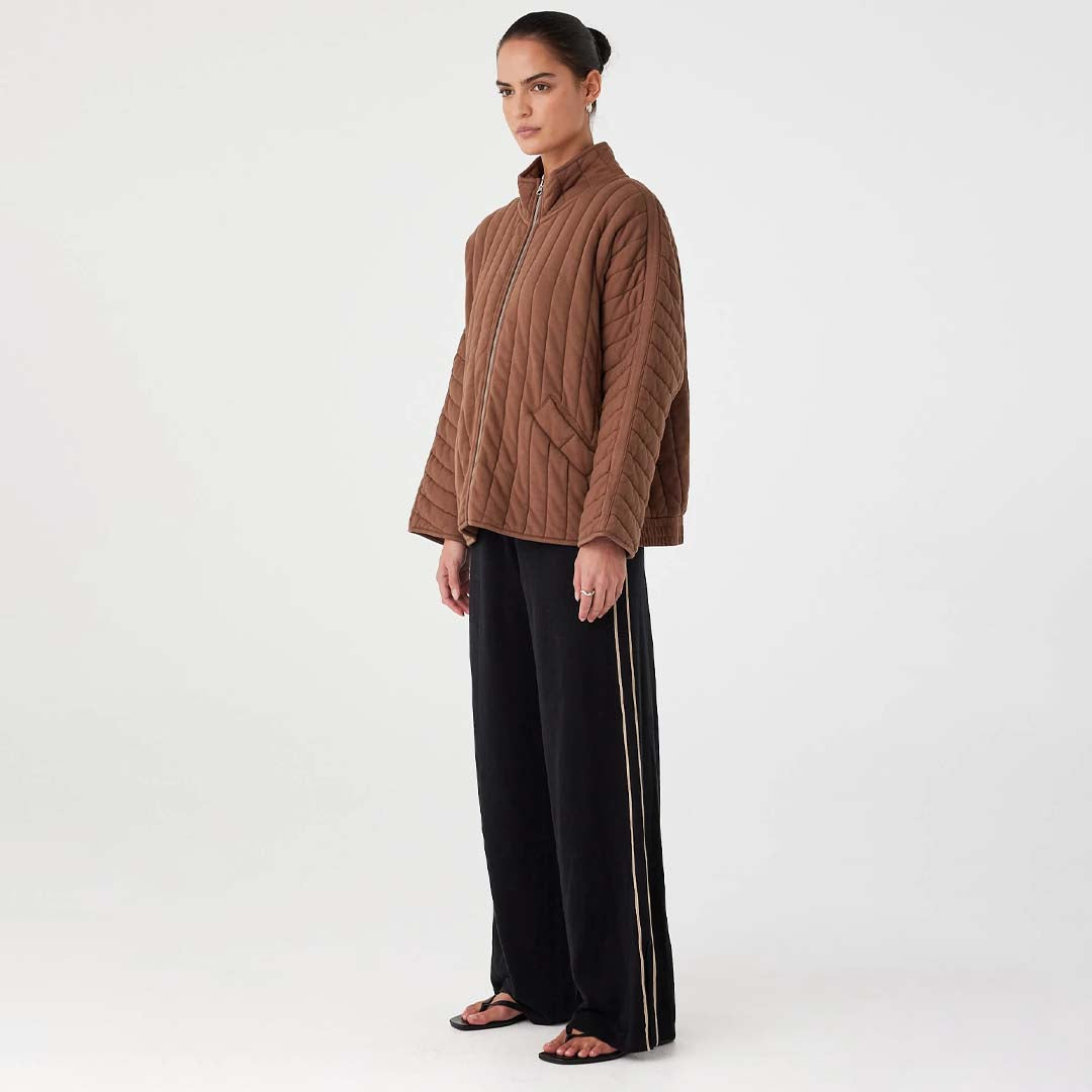 Tessa Jacket | Chocolate